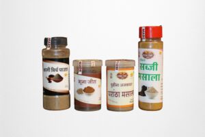 Premium 4 in 1 Spice Combo | Parantha Masala, Sabzi Masala, Bhuna Jeera & Kali Mirch Powder – Indian Dadi Spices